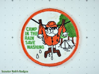 Click to enlarge Camp In The Rain Save Washing